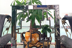 中国风不锈钢屏风